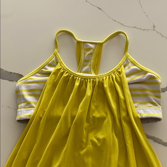 Lululemon No Limit Tank yellow size 6 - Picture 2 of 6